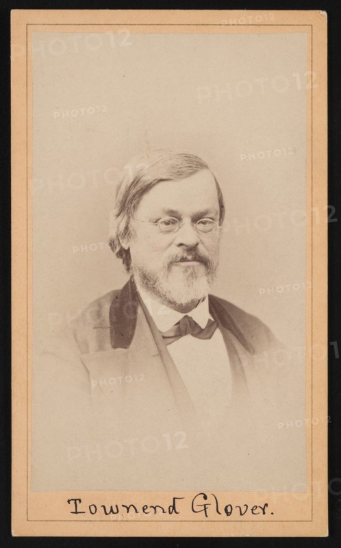 Portrait of Townend Glover (1813-1883), 1873. Creator: Ulke Bros.