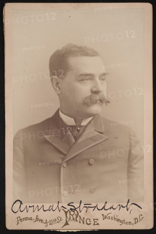 Portrait of Armat Stoddart (1842-1910), Before 1892. Creator: George Prince.