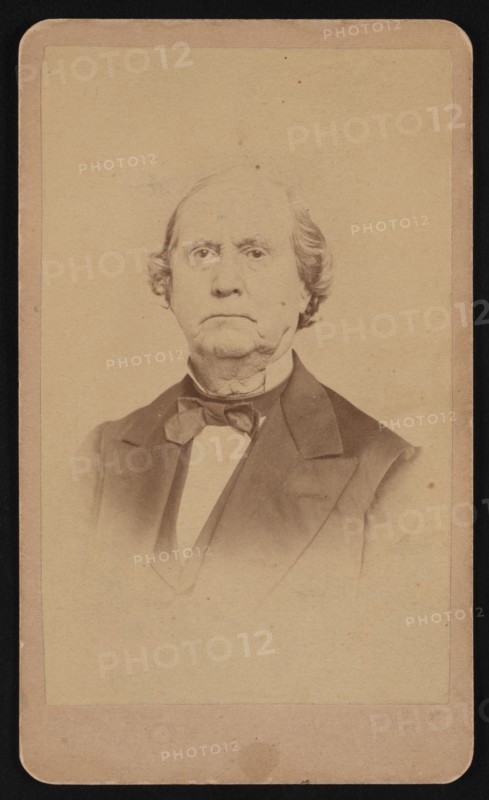 Portrait of Ezra Bartlett French (1810-1880), Before 1880. Creator: Edgar J Pullman.