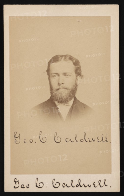 Portrait of George Chapman Caldwell (1834-1907), Circa 1870s. Creator: Purdy & Frear.