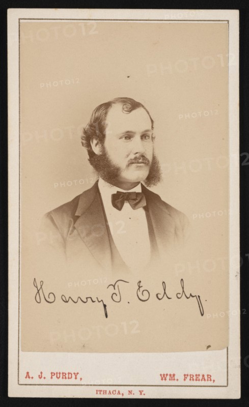 Portrait of Henry Turner Eddy (1844-1921), 1870s. Creator: Purdy & Frear.