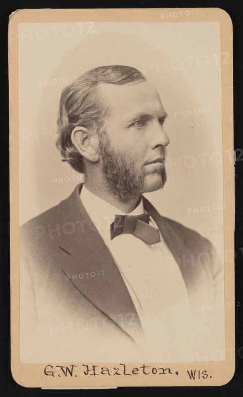 Portrait of Gerry Whiting Hazleton (1829-1920), Before 1876. Creator: William Hayward Sherman.