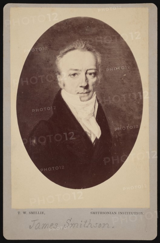 Portrait of James Smithson (1765-1829), 1816 (photographed 1870s). Creator: Thomas William Smillie.