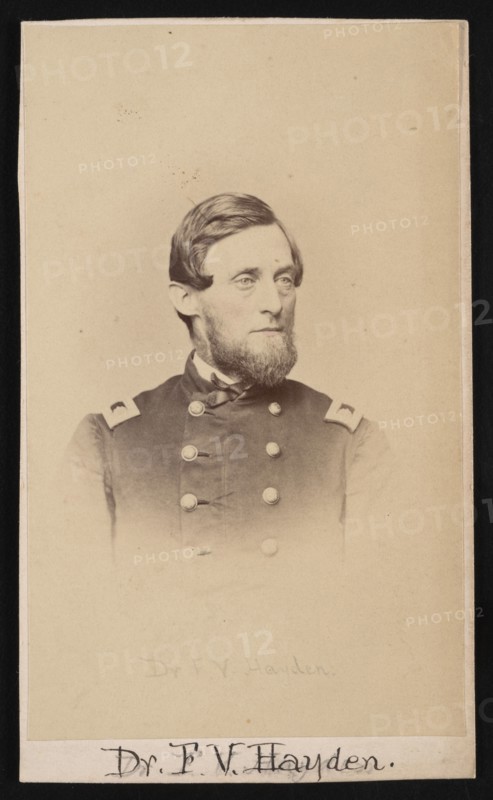 Portrait of Ferdinand Vandeveer Hayden (1829-1887), Circa 1860s. Creator: Henry Ulke.