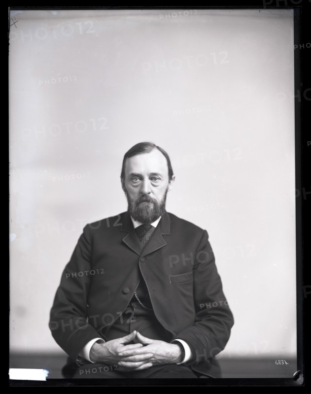 Portrait of Ferdinand Vandeveer Hayden (1829-1887), 1880s. Creator: United States National Museum Photographic Laboratory.