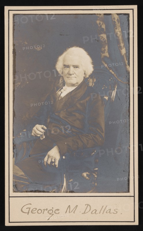 Portrait of George Mifflin Dallas (1792-1864), Before 1864. Creator: Unknown.