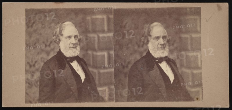 Portrait of Titian Ramsay Peale (1799-1885), 1860. Creator: Unknown.