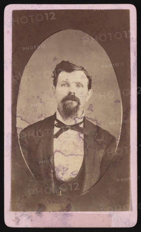 Portrait of Jacob Schneck (1843-1906), 1877. Creator: Unknown.