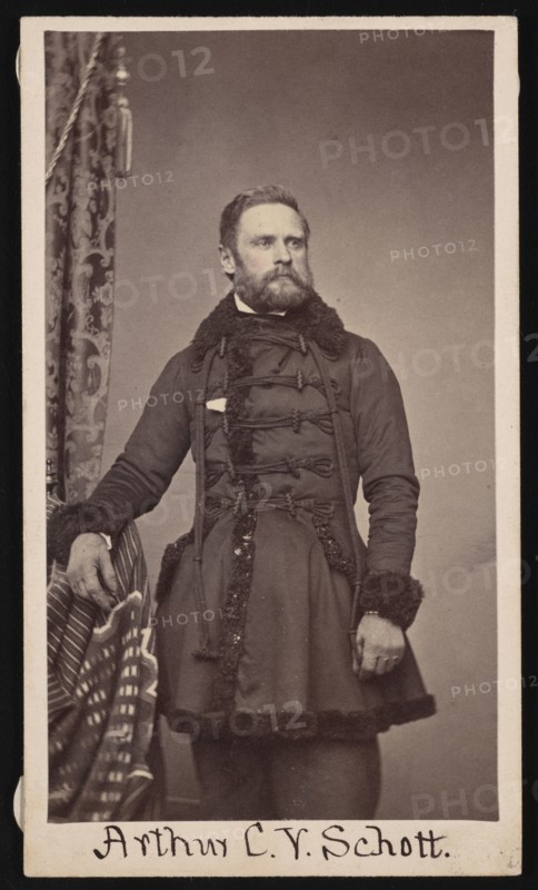 Portrait of Arthur Carl Victor Schott (1814-1875), Before 1875. Creator: Unknown.