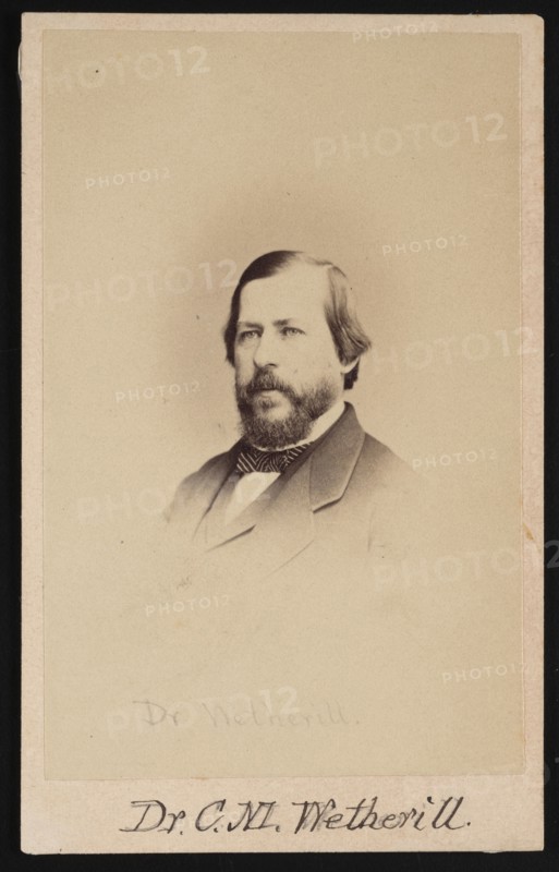 Portrait of Dr. Charles Mayer Wetherill (1825-1871), 1864. Creator: Wenderoth & Taylor.