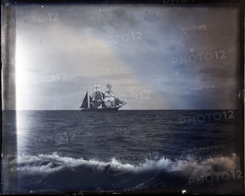 USFC Steamer "Albatross" Survey of Fishing Banks from Newport to Newfoundland, 1885. Creator: United States National Museum Photographic Laboratory.