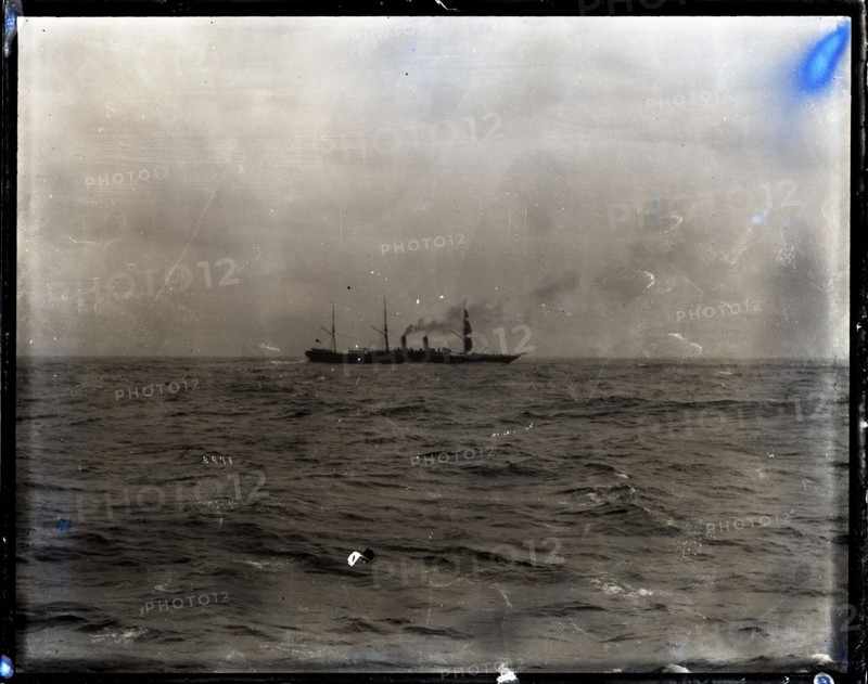 USFC Steamer "Albatross" Survey of Fishing Banks from Newport to Newfoundland, 1885. Creator: United States National Museum Photographic Laboratory.