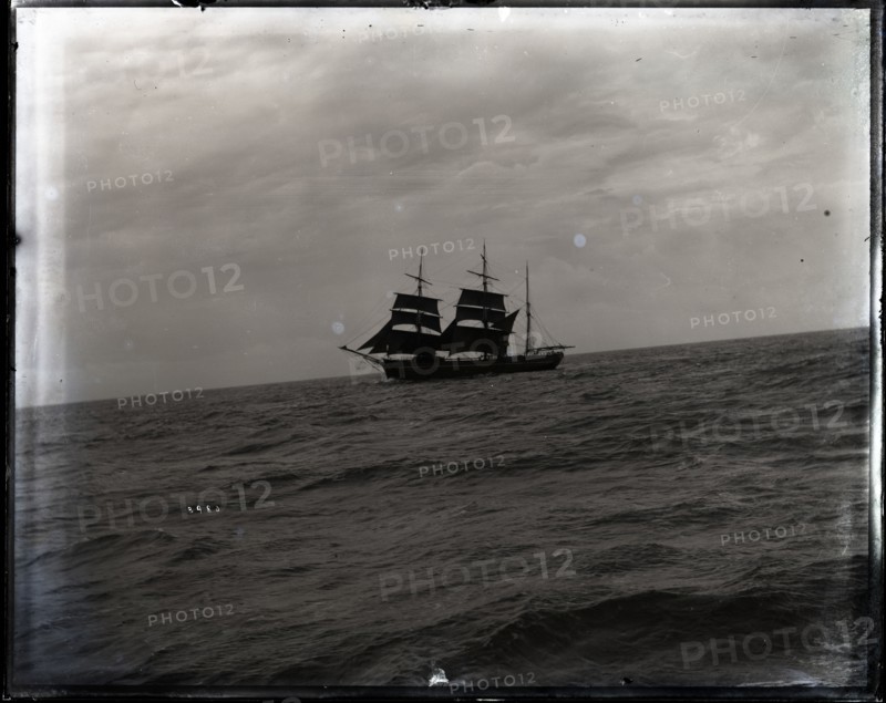 USFC Steamer "Albatross" Survey of Fishing Banks from Newport to Newfoundland, 1885. Creator: United States National Museum Photographic Laboratory.