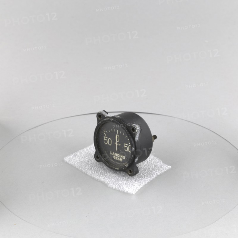 Voltmeter / Ammeter, Landing Gear. Creator: Motometer Gauge & Equipment Co..