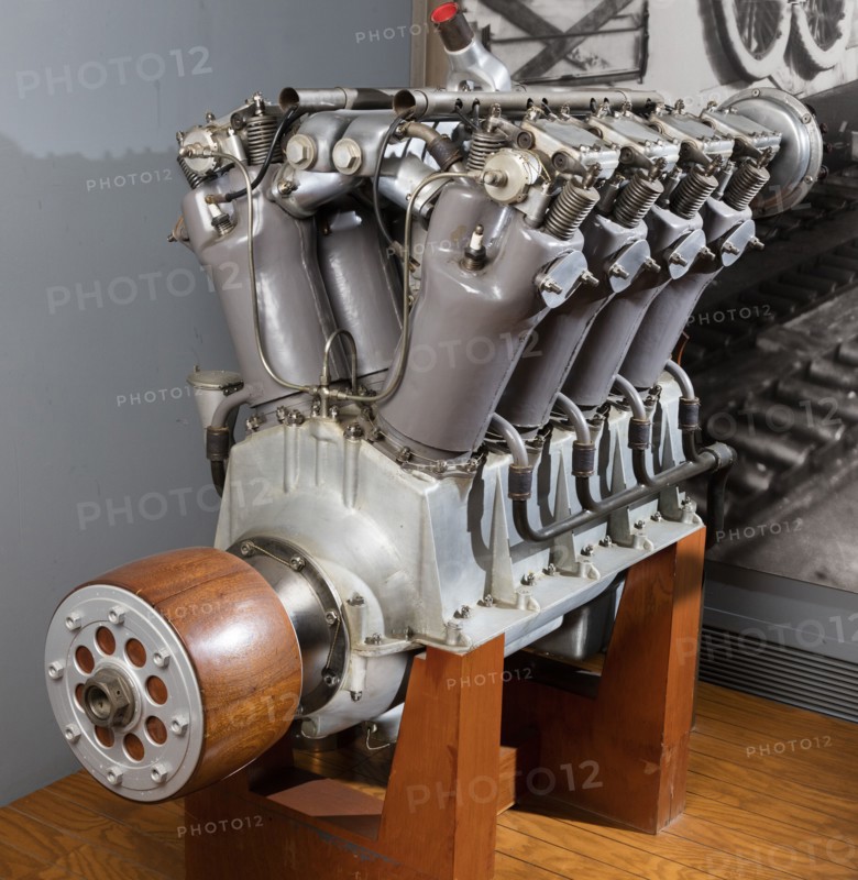 Liberty L-8 (Packard) V-8 Engine, 1917. Creator: Packard Motor Car Company.