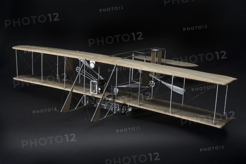 Model, Static, Wright Model B, ca. 1932. Creator: Roderic Davis.