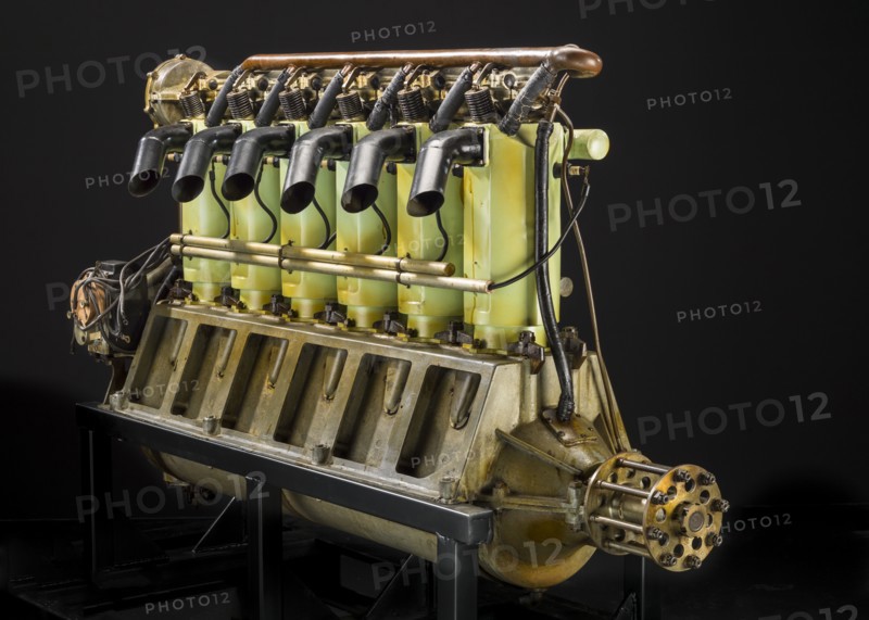 Union Type 1-6, In-line 6 Engine, ca. 1917. Creator: Union Gas Engine Company.