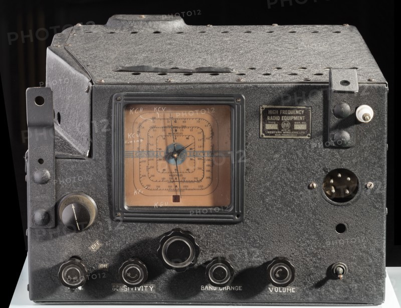 Receiver, Western Wireless, Type 7, Earhart, 1935 Pacific Flight, 1930-1934. Creator: Western Wireless.