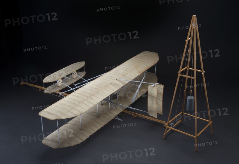 Model, Static, 1905  Wright Flyer, 1953. Creator: Joseph D. Fallo.