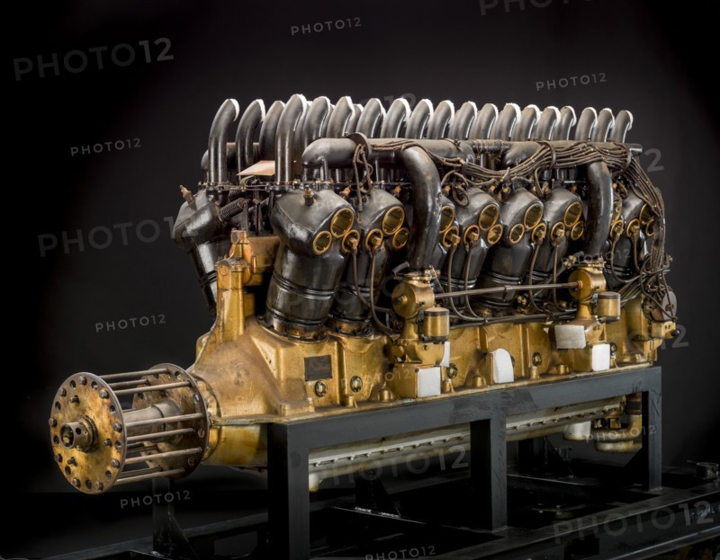 Duesenberg H Direct, V-16 Engine, 1918. Creator: Duesenberg Motors Corporation.