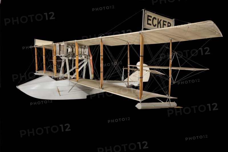 Ecker Flying Boat, 1912-1913. Creator: Herman A. Ecker.