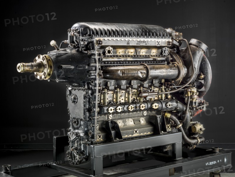 Junkers Jumo 207 D-V2 In-line 6 Diesel Engine, ca. World War II. Creator: Junkers.
