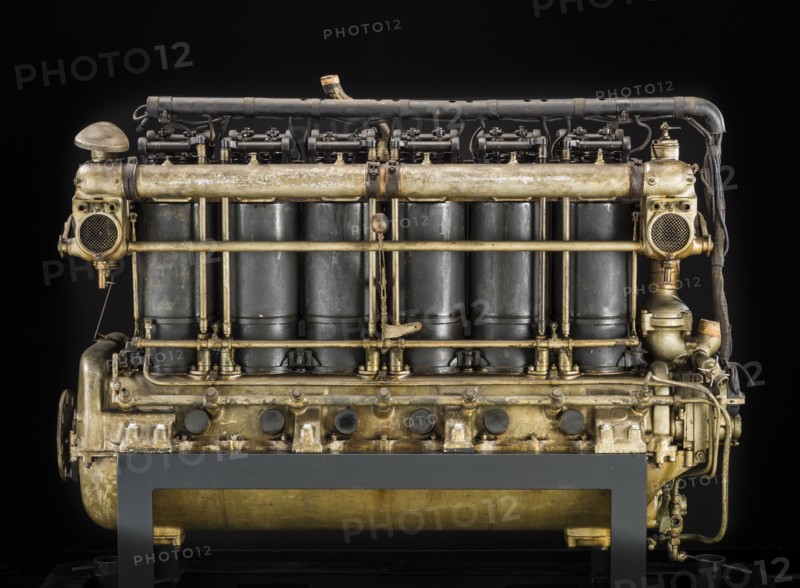 Maybach MB IVa, In-line 6 Engine, ca. 1916. Creator: Maybach Motorenbau.
