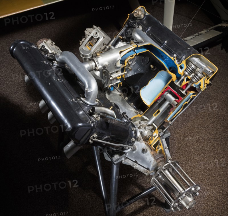 Hispano-Suiza A (Wright-Martin) V-8 Engine, 1918. Creator: Wright Aeronautical.
