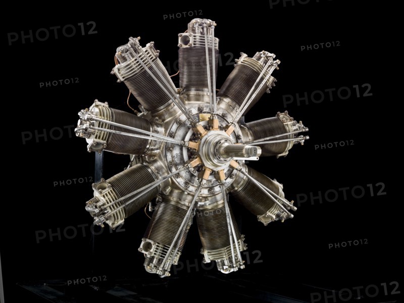 Clerget 9 A Diesel, Radial 9 Engine, ca. 1928. Creator: Panhard-Levassor.