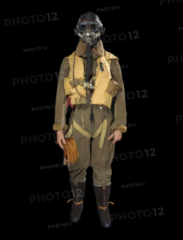 RAF flying suit, 1940s. Creator: Unknown.