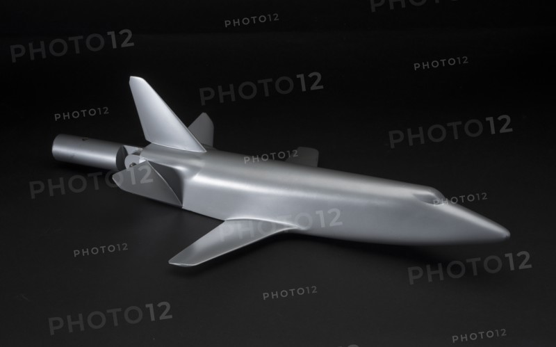 Model, Space Shuttle, Straight-Wing Low Cross-Range Orbiter Concept, 1970s-2000s. Creator: Unknown.