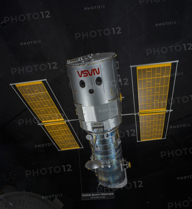Model, 1:5, Hubble Space Telescope, 1983. Creator: Lockheed Martin.