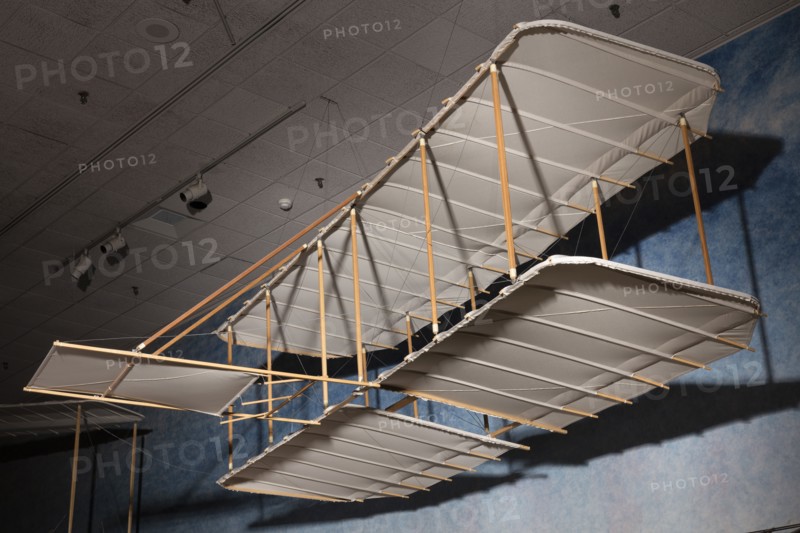 1900 Wright Glider (reproduction), 2003. Creator: Ken Hyde.