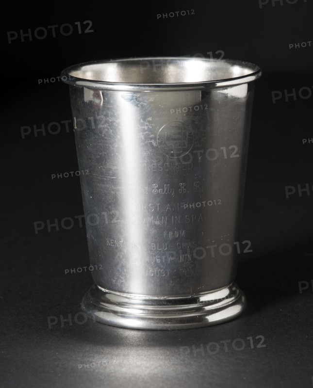 Ninety-Nines Silver Cup Award presented to Sally Ride, 1980s. Creator: Unknown.