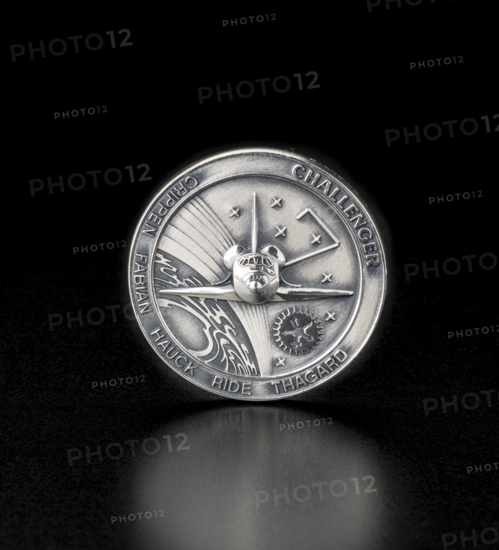 STS-7 Medallion owned by Sally Ride, ca. 1983. Creator: Robbins Co..