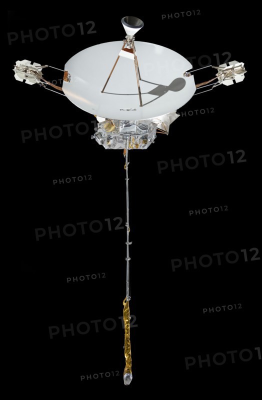 Pioneer 10 / 11, reconstructed full-scale mock-up, 1972. Creator: TRW Space & Technology Group.