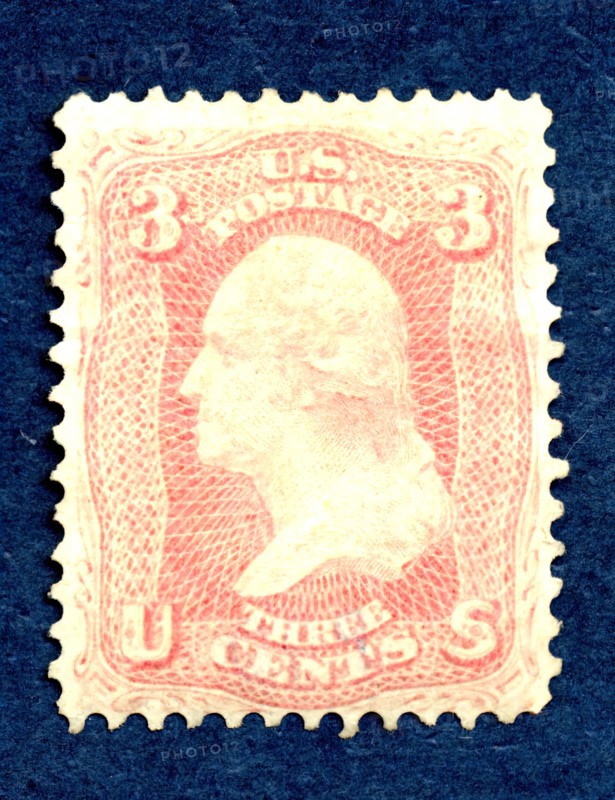 3c Washington single, August 17, 1861. Creator: National Bank Note Company.
