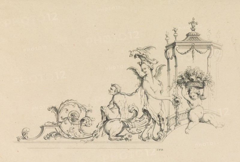 Desseins Arabesques a Plusieurs Usages Inventés par J.B. Toro, 1716., 1716. Creator: Jean Bernard Toro.