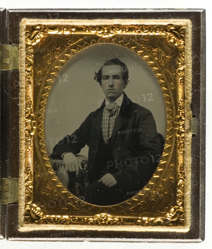Untitled (Portrait of Man), 1845/1899. Creator: Unknown.