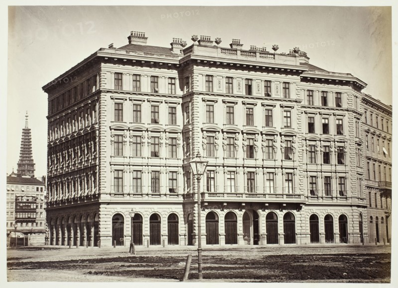 Kolowrat-Ring No. 14, Zinshaus des Herrn S. Lippmann, 1860s. Creator: Unknown.
