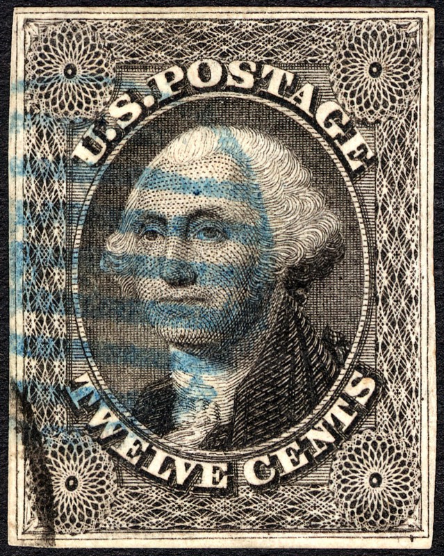 12c Washington single, 1851. Creator: Unknown.
