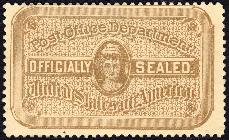 Post Office seal, c. 1889. Creator: National Bank Note Company.