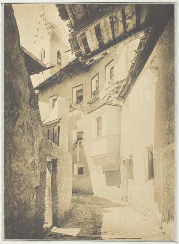 A Street in Sterzing, The Tyrol, 1890. Creator: Alfred Stieglitz.