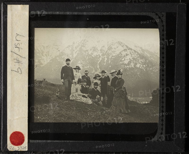 Family & Friends at Mittenwalk, c. 1884. Creator: Alfred Stieglitz.