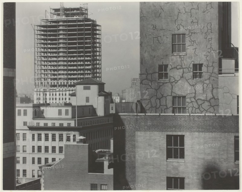 From My Window at An American Place, Southwest, 1932. Creator: Alfred Stieglitz.