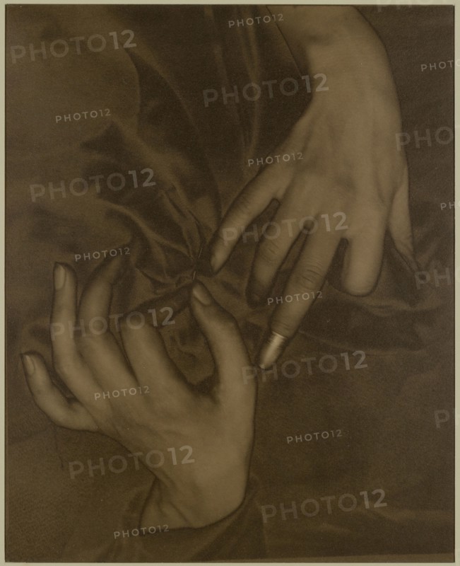 Georgia O'Keeffe - Hands and Thimble, 1919. Creator: Alfred Stieglitz.