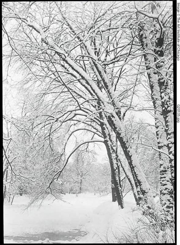 Snowscape, Berlin, 1888/92. Creator: Alfred Stieglitz.