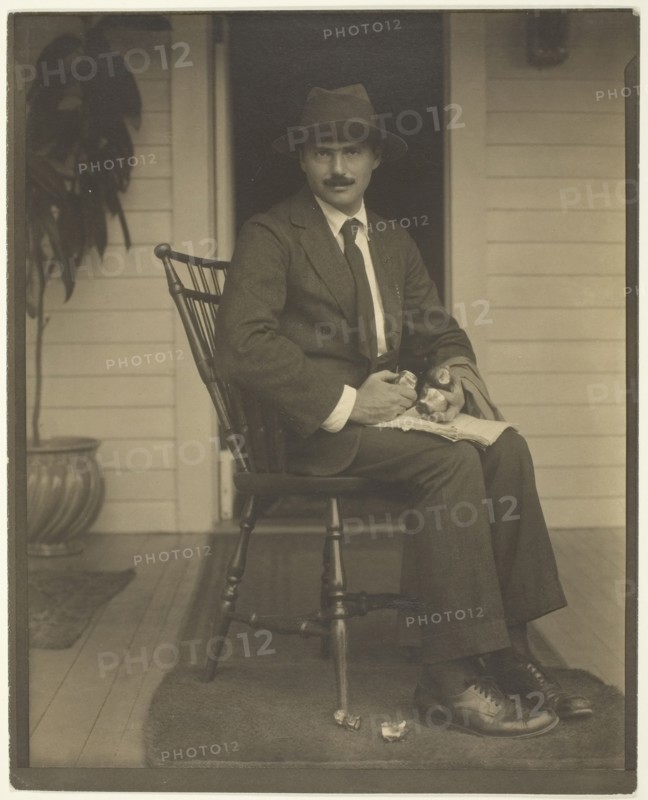 Waldo Frank, 1920. Creator: Alfred Stieglitz.