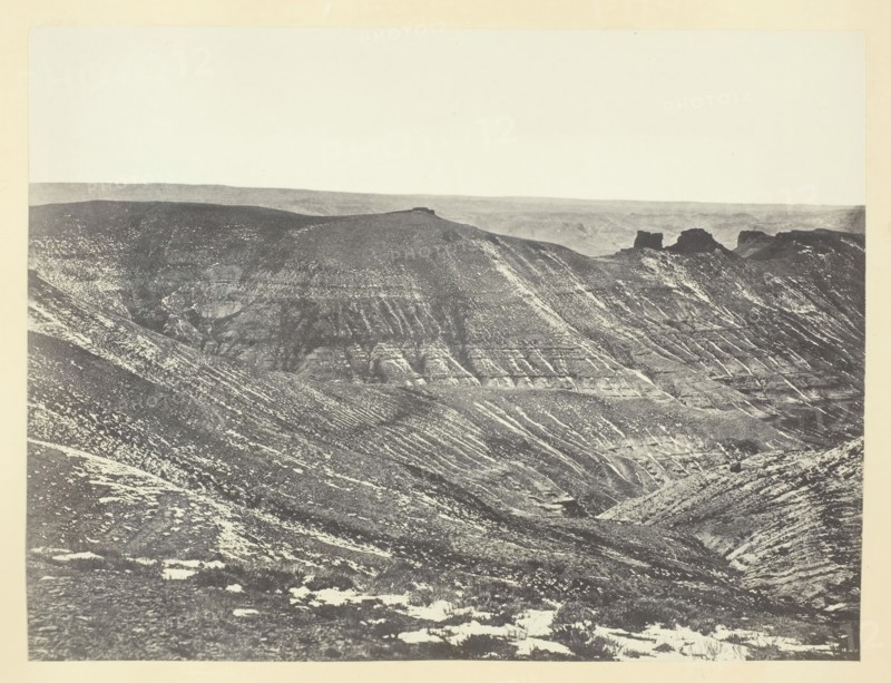 Bitter Creek Valley, Near Green River, 1868/69. Creator: Andrew Joseph Russell.