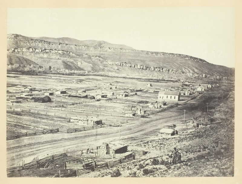 Coalville, Weber Valley, Utah, 1868/69. Creator: Andrew Joseph Russell.